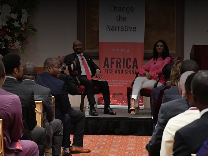 Africa Rise and Shine Book Launch In New York
