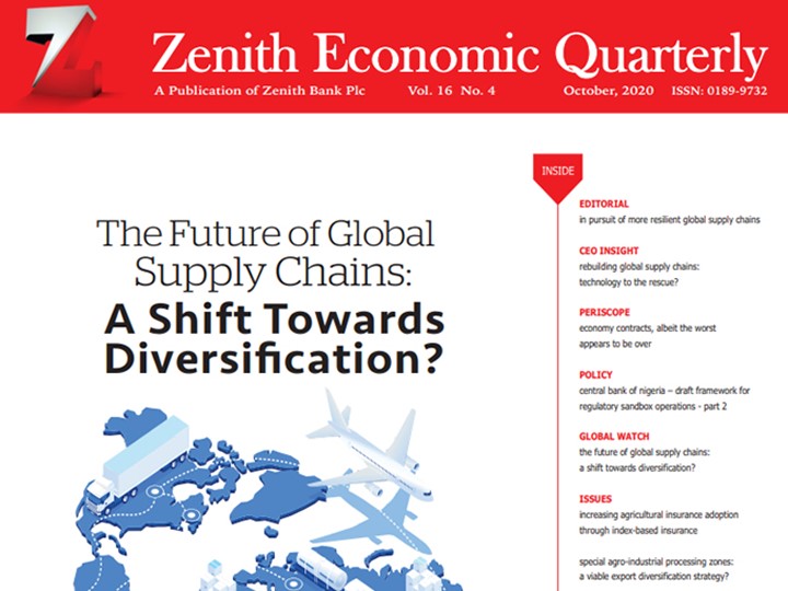 Zenith Economic Quarterly Vol.16 No.4 October 2020