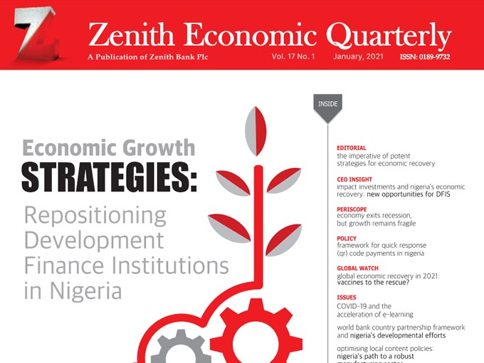 Zenith Economic Quarterly Vol.17 No.1 Jan 2021