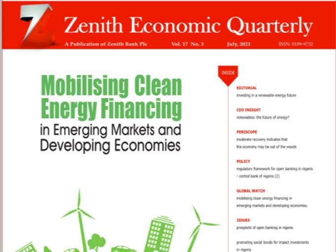 Zenith Economic Quarterly Vol.17 No.3 July 2021