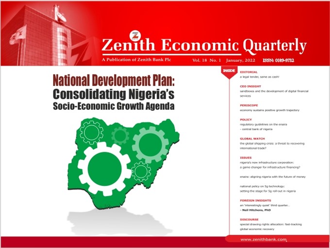 Zenith Economic Quarterly Vol.18 No.1 January, 2022