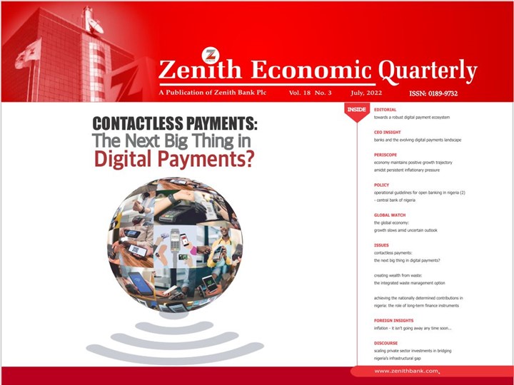 Zenith Economic Quarterly Vol.18 No.3 July, 2022
