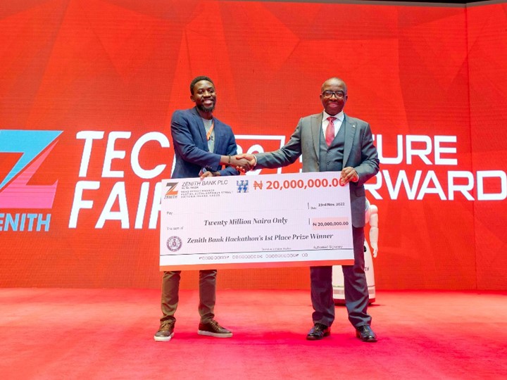 Zenith Tech Fair 2.0 Ends on a High as Hackathon Finalists Are Rewarded with N53M
