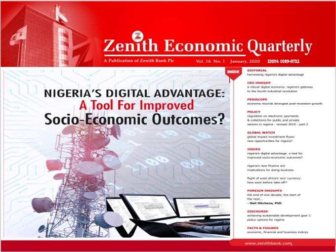 Zenith Economic Quarterly Vol.16 No.1 January, 2020