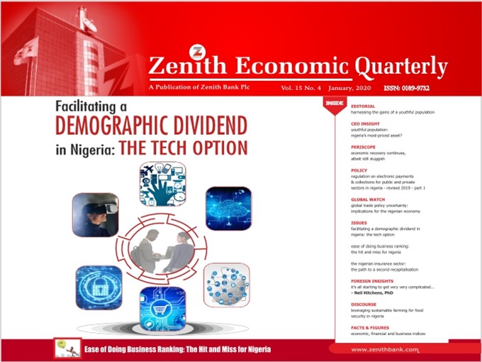 Zenith Economic Quarterly Vol.15 No.4 October, 2019