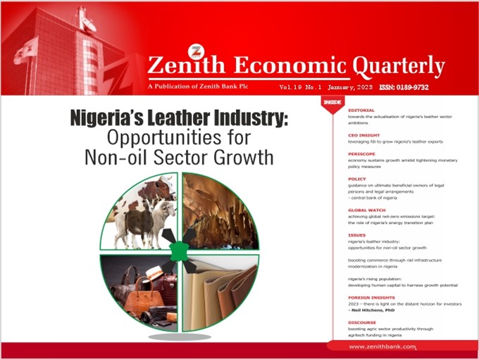 Zenith Economic Quarterly Vol.19 No.1 January, 2023