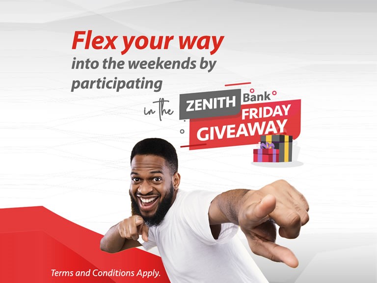 Zenith Bank Zenith Bank Friday Giveaway