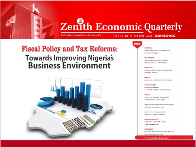 Zenith Economic Quarterly Vol.19 No.4 October 2023