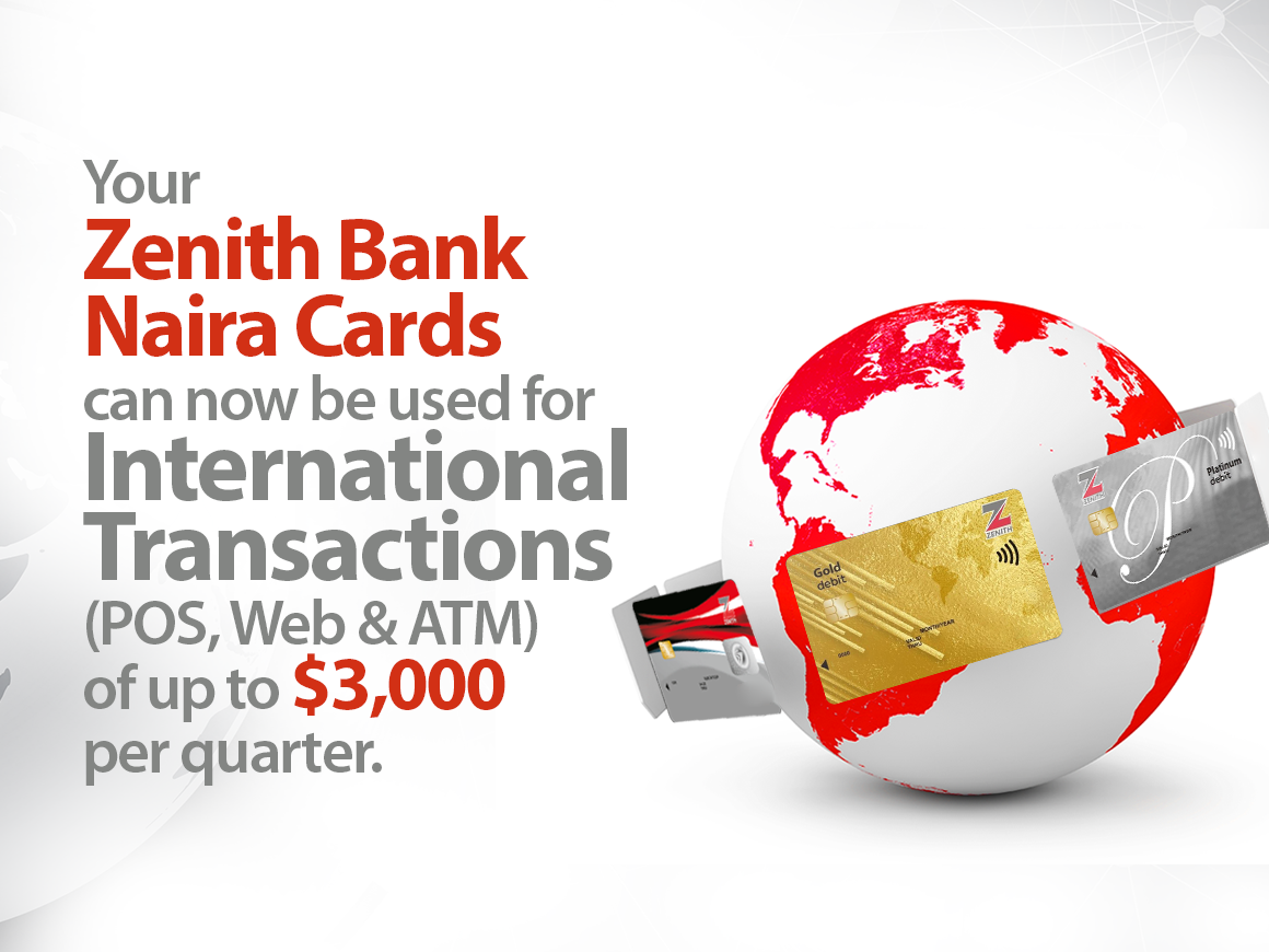 Zenith Bank Naira Card