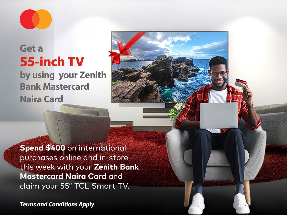Zenith Bank Mastercard Naira Card